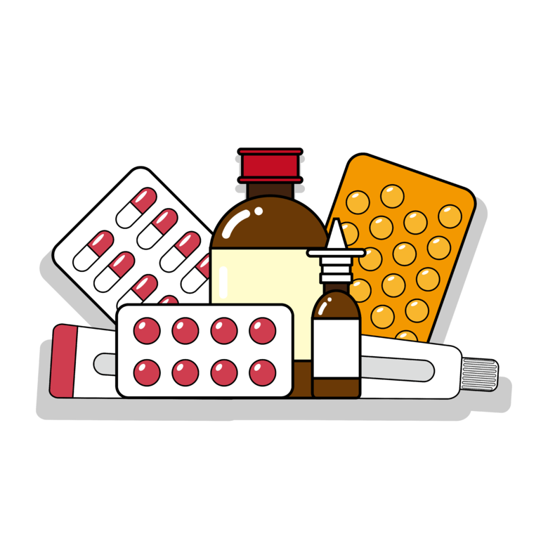 手繪藥品矢量素材模板免費下載_ai格式_2000像素_編號28430667