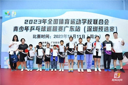 潤美康醫藥傾情贊助 推動青少年乒乓球項目發展