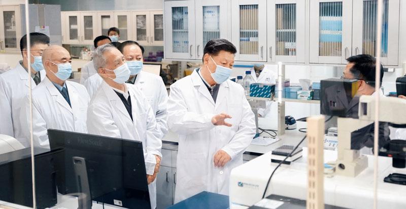 為打贏疫情防控阻擊戰(zhàn)提供強(qiáng)大科技支撐