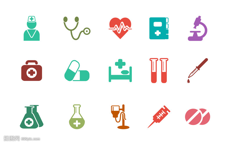 醫療醫藥圖標 設計、意義與未來發展